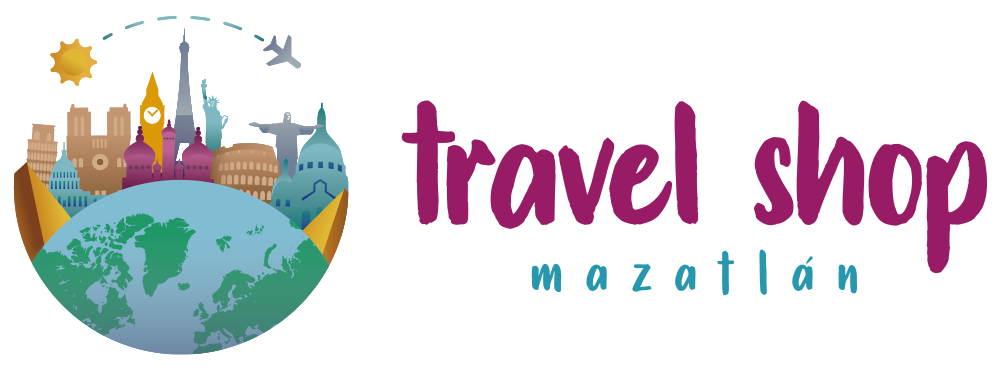 logo de travelshop mazatlan